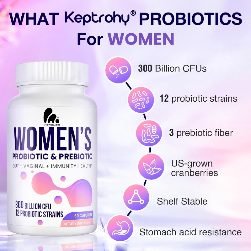 Probiotic 60 Billion - Female vaginal probiotics -300 billion CFU