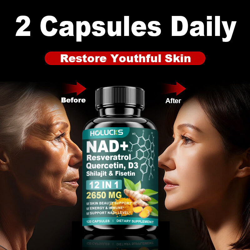 Pure Anti-Aging NAD+ Capsules, - Resveratrol Capsule Anti Aging 评论和价格
