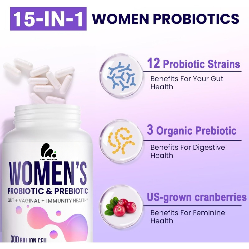 Female vaginal probiotics -300 - Probiotic 60 Billion 评论和价格