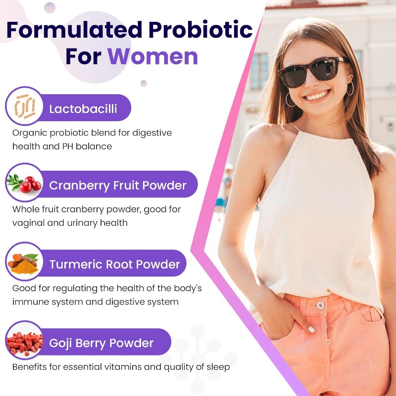 Female vaginal probiotics -300 - Probiotic 60 Billion 评论和价格