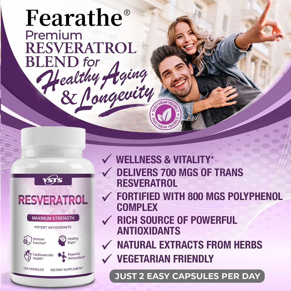 Resveratrol Capsules - Support - Resveratrol Capsule Anti Aging 评论和价格