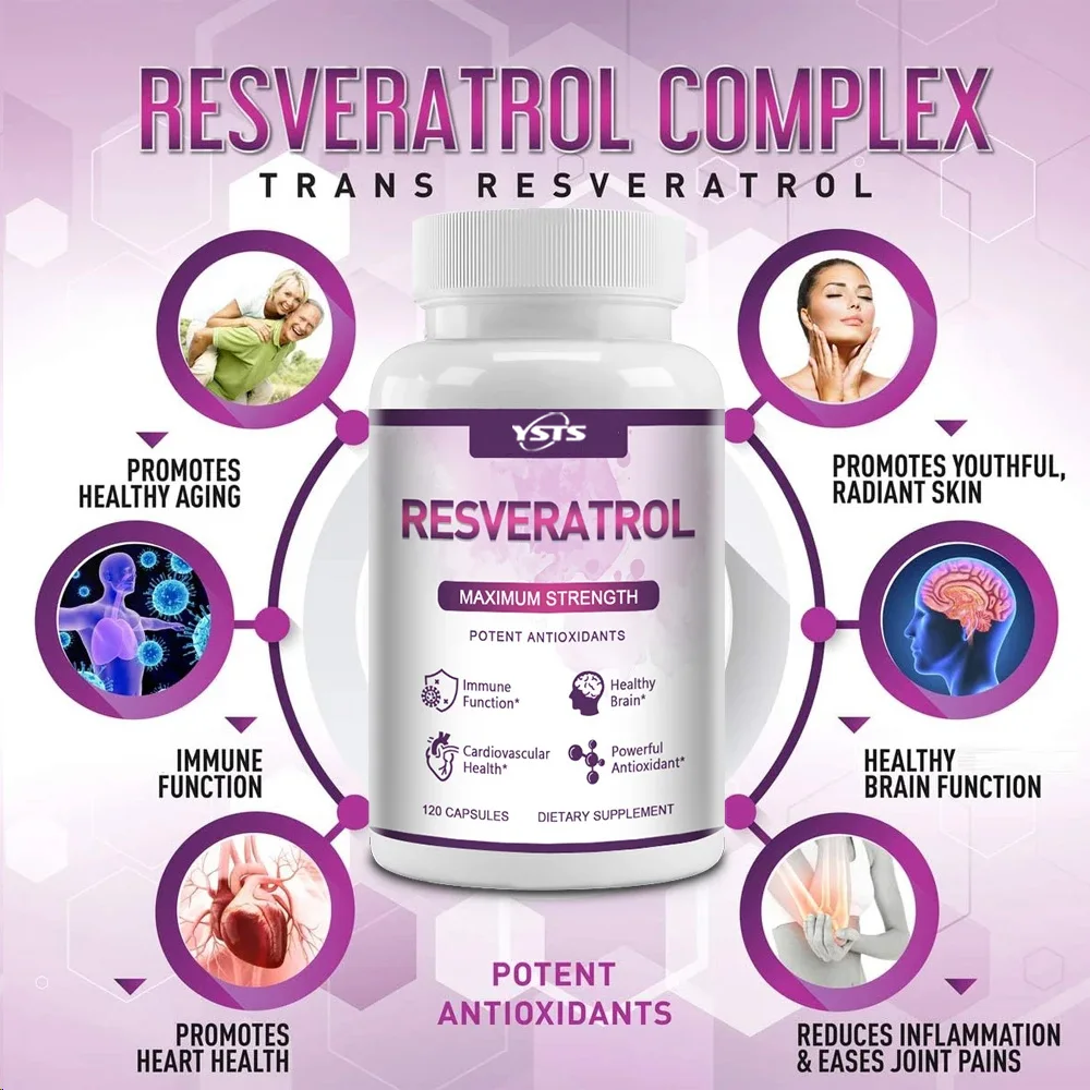 Resveratrol Capsules - Support - Resveratrol Capsule Anti Aging 评论和价格