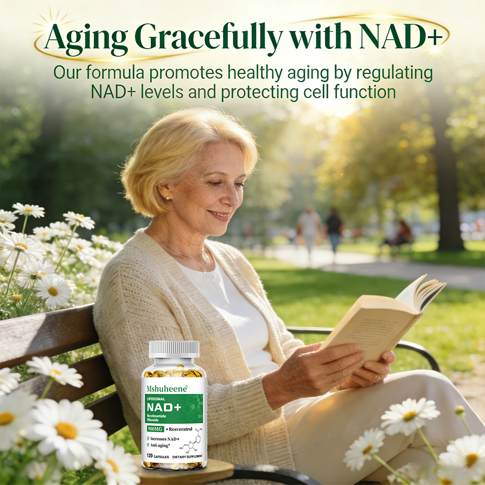 NAD+ Booster Capsules with Que - Resveratrol Capsule Anti Aging 评论和价格