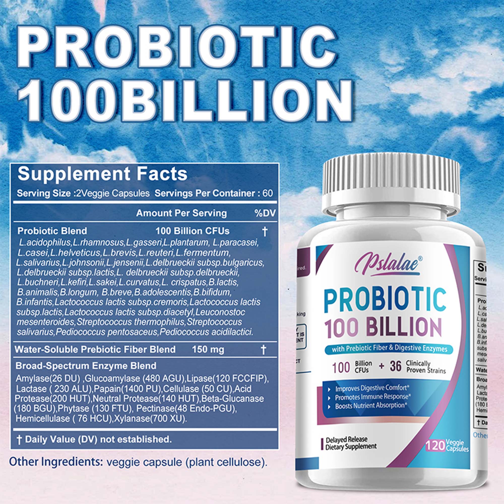 Probiotics 100 Billion - Help  - Probiotic 60 Billion 评论和价格