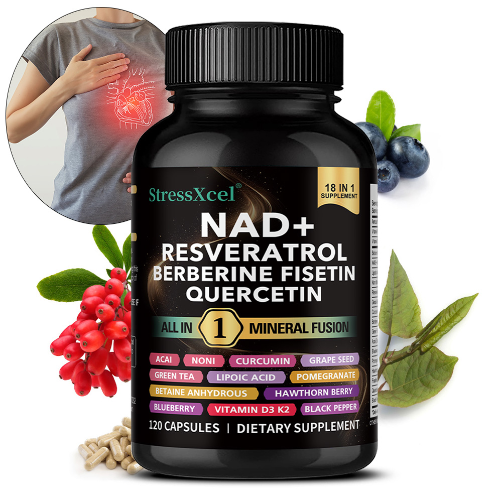 NAD+ Supplement with Resveratr - Resveratrol Capsule Anti Aging 评论和价格