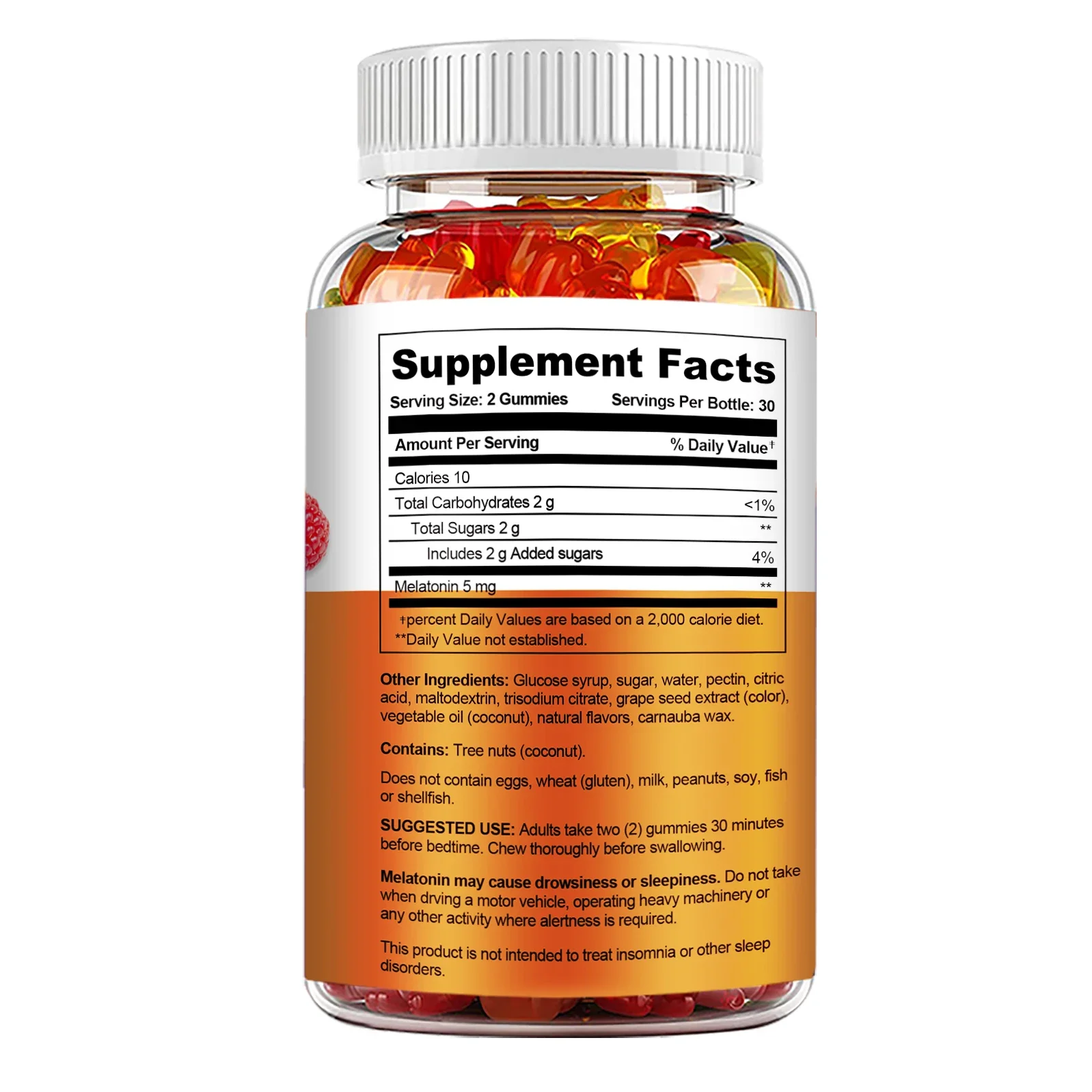 5mg Melatonin Gummies for Adul - Melatonin Sleep Gummy 评论和价格