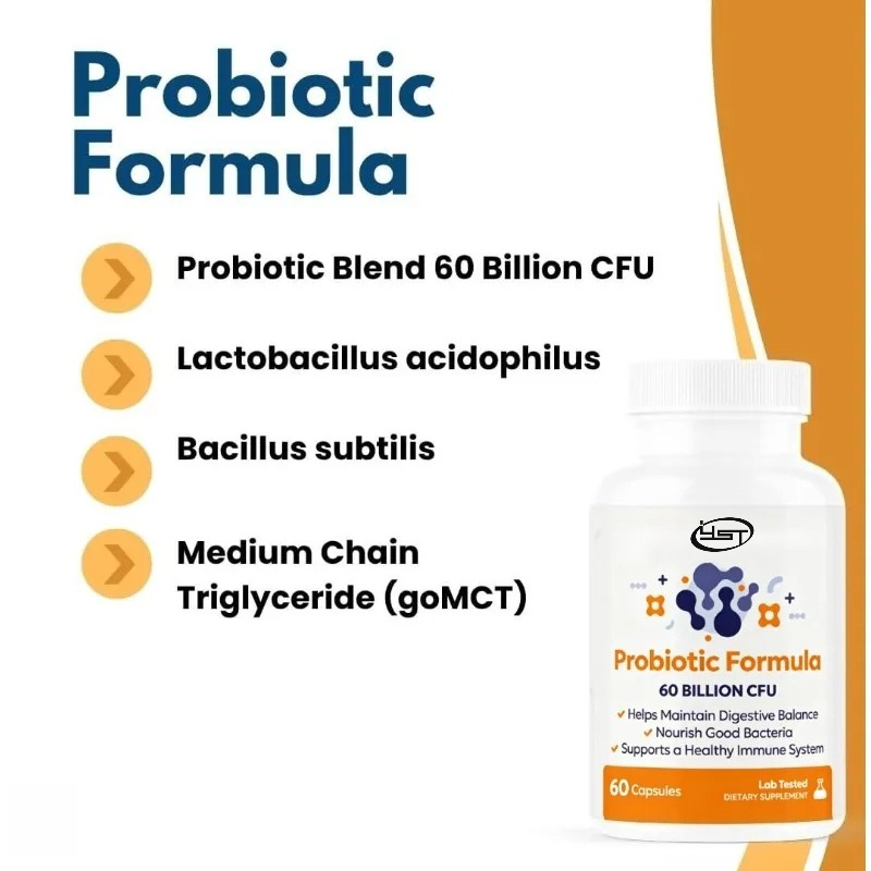 Probiotic Strains - Gut, Diges - Probiotic 60 Billion 评论和价格