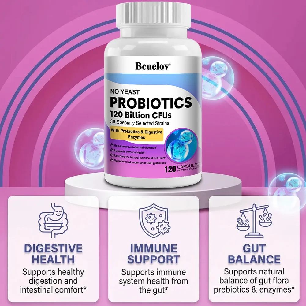 Organic Enzymes Probiotic Caps - Probiotic 60 Billion 评论和价格