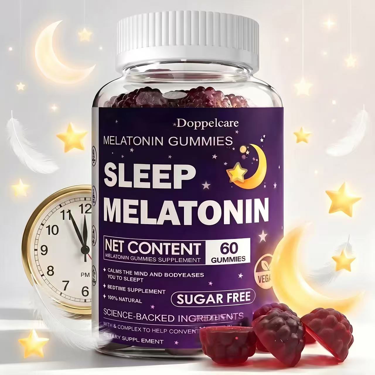 Sleep Melatonin Gummies Sugar- - Melatonin Sleep Gummy 评论和价格