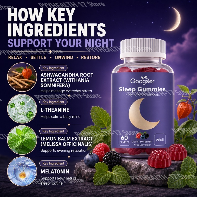Googeer Sleep Gummies for Adul - Melatonin Sleep Gummy 评论和价格