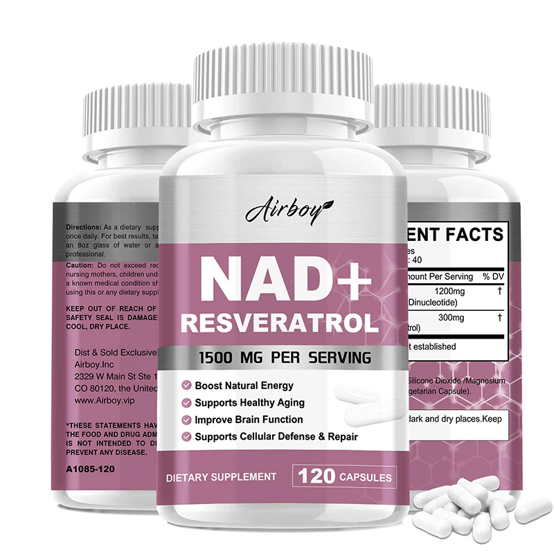 NAD+ Resveratrol Supplements - - Resveratrol Capsule Anti Aging 评论和价格
