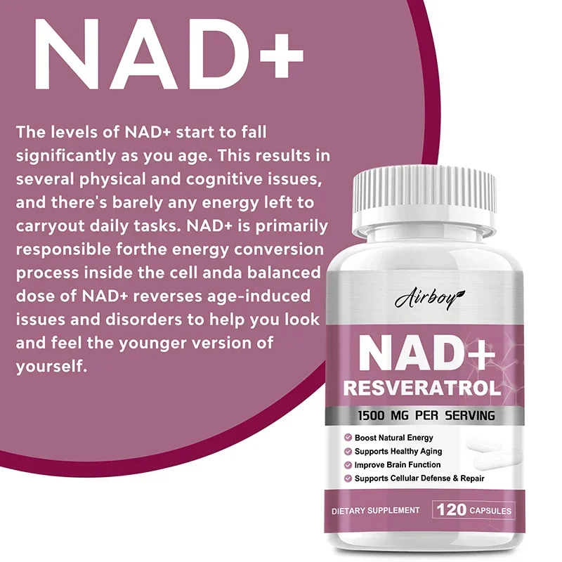 NAD+ Resveratrol Supplements - - Resveratrol Capsule Anti Aging 评论和价格