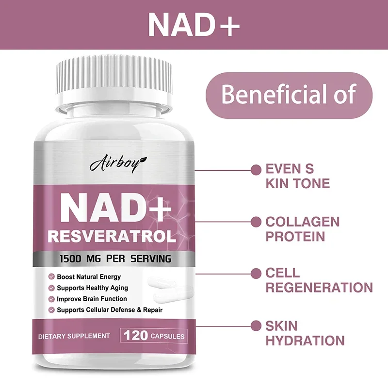 NAD+ Resveratrol Supplements - - Resveratrol Capsule Anti Aging 评论和价格