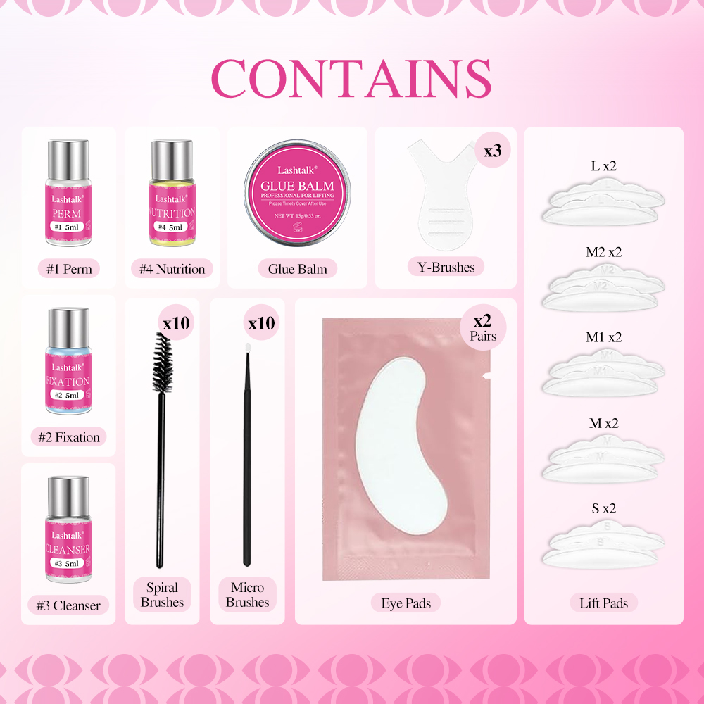 Lashtalk Lash Lift Kit Eyelash - Lifted Nutrition & Fitness Reviews 评论和价格